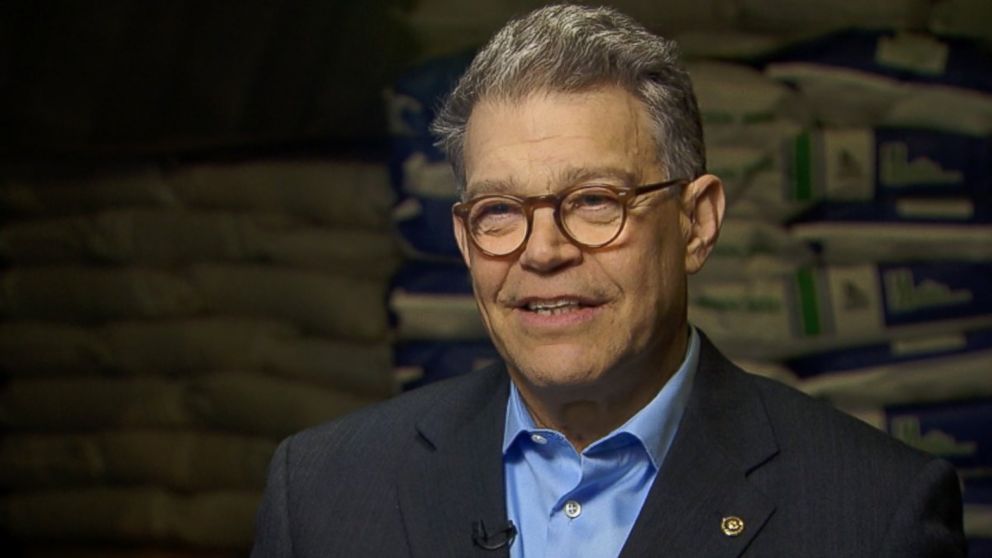 DisavowTrump20's tweet photo. Al Franken has proven to be one of the most courageous US Senators and a strong leader of the #Resistance! RETWEET if you stand with him! https://t.co/9Z5kwPf3HC
