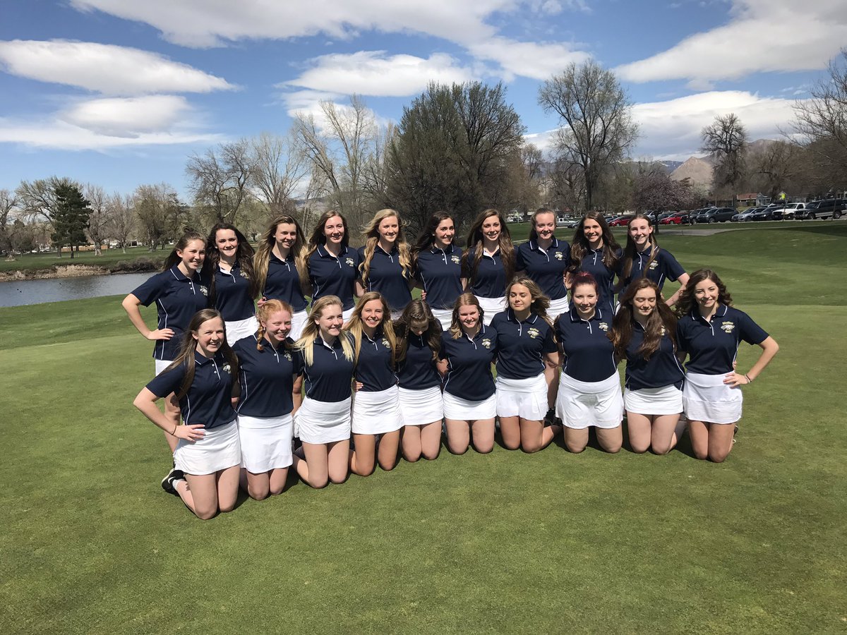 SHSGolfGirls's tweet photo. Are you wearing your golfers socks? The pair with the hole in one?
Ha ha ha ! 
Jokes aside, we look fly!! 
Lady Eagles Golf 2017 ⭐️️💛💙 https://t.co/930ThtBWId