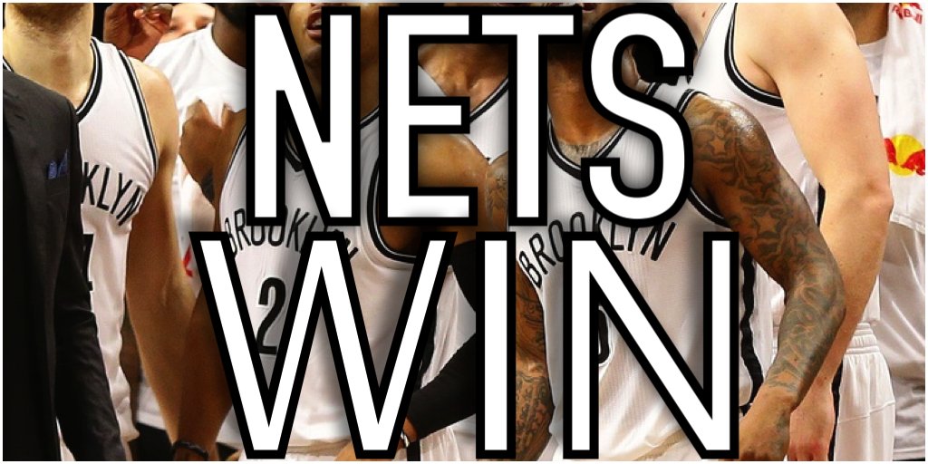 SNYtv's tweet photo. NETS WIN over Detroit https://t.co/4TYM5tmYPg