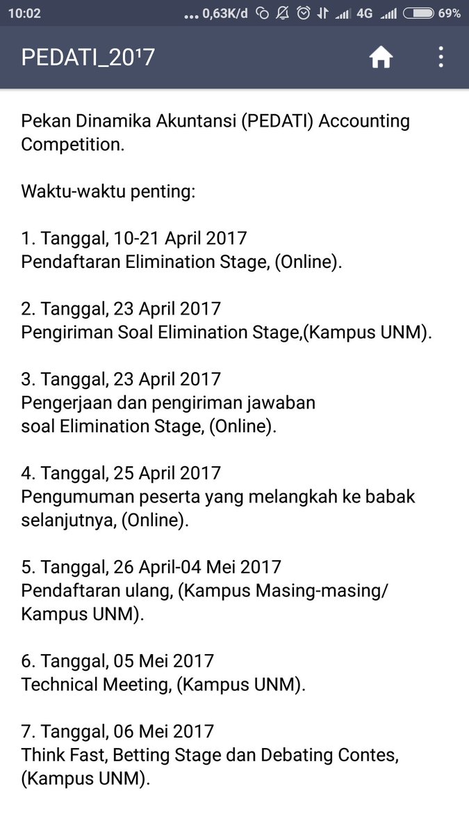 PEDATI 2017 tweet media