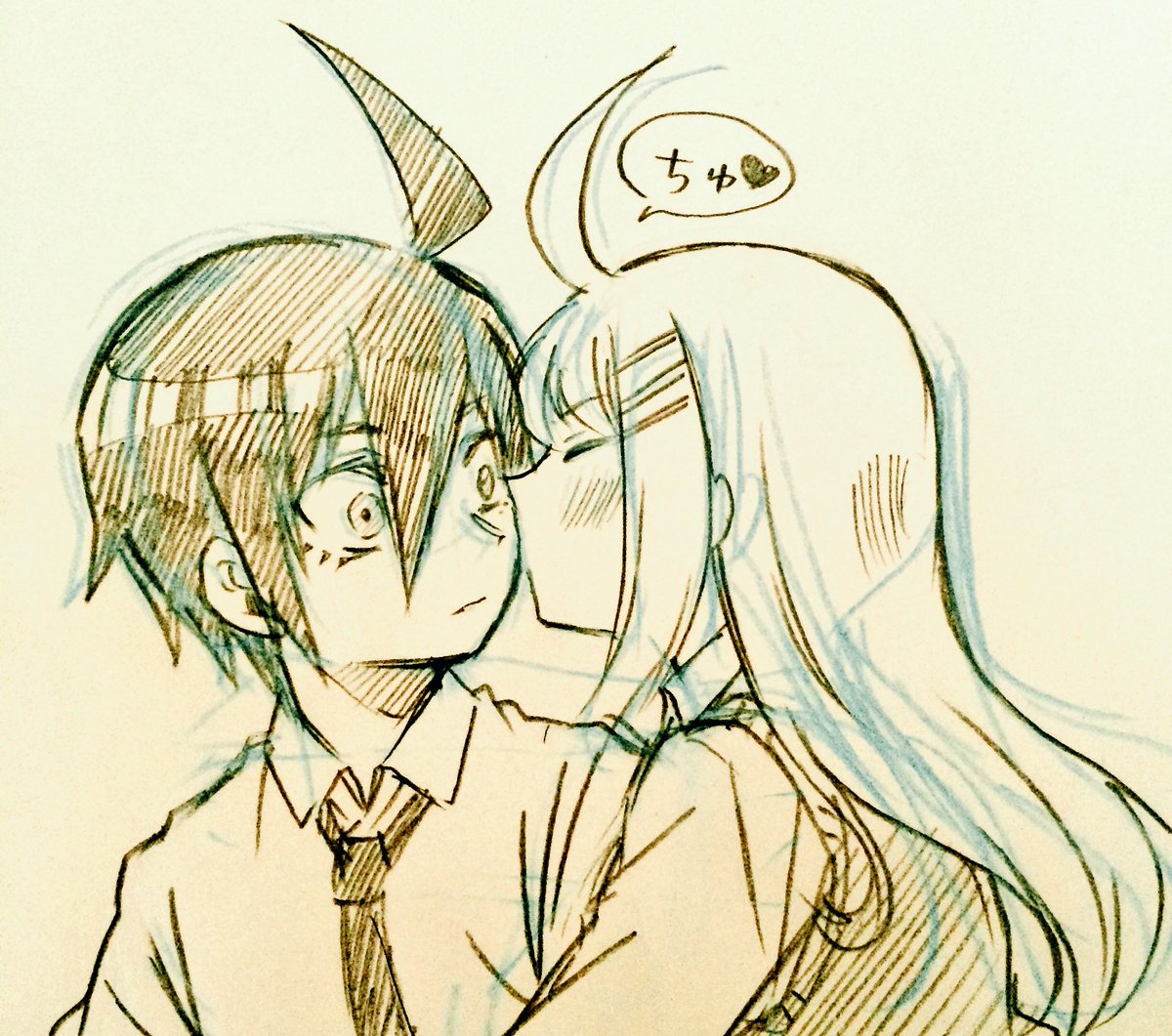 特に意味ない最赤ラブラブ落書き。 