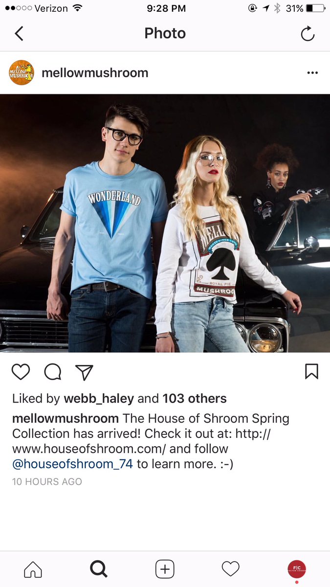 marionmwebb's tweet photo. My @webb_haley & all my models looking pretty cool in their shoot for Mellow Mushroom! π#mellow #mushroom #models #models4Christ https://t.co/PZFyVit34i