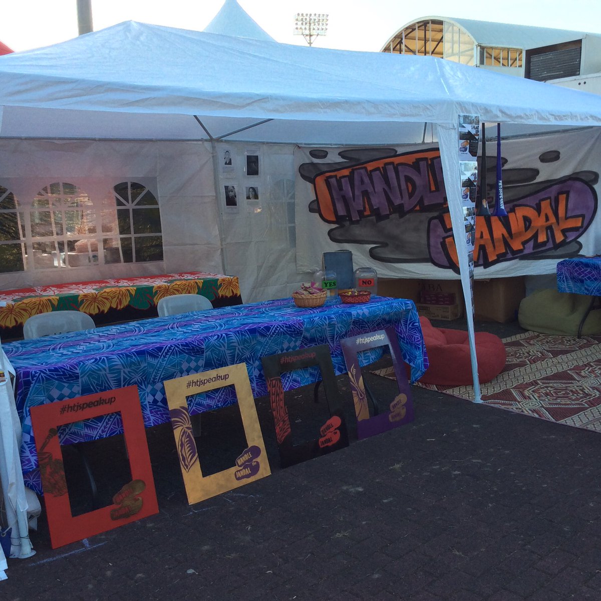 Handle the Jandal was at Polyfest last week. We had over 180 youth do the speak up challenge 🙌 Check them out here facebook.com/htjsouthakl/