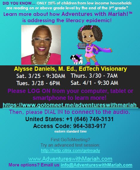 AWMariahedu's tweet photo. Log in to JOIN me this Saturday!  @NABSE_org @BlackEducate @earlyliteracy @hispanic4chnge @DiscoveryEd @LatinoEducators @LatinoEducator https://t.co/S6M7ExBHap