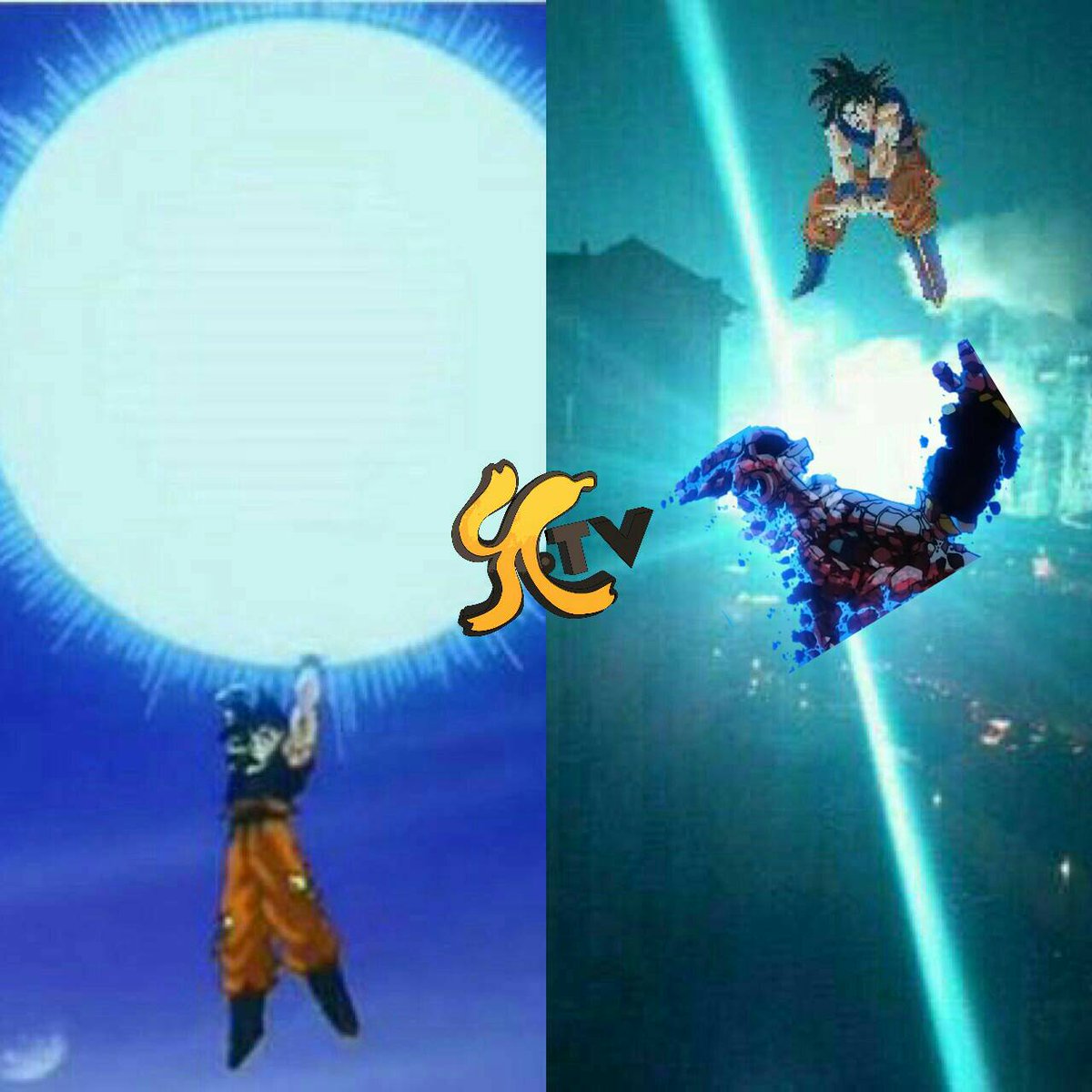 la_cascara's tweet photo. Bueno señores está fue una batalla difícil, pero Goku lo logró https://t.co/kk8I95Q43X