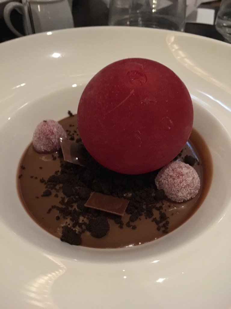 alxlewin's tweet photo. Dessert by Chef Heinz Beck https://t.co/e8ymDZEltp