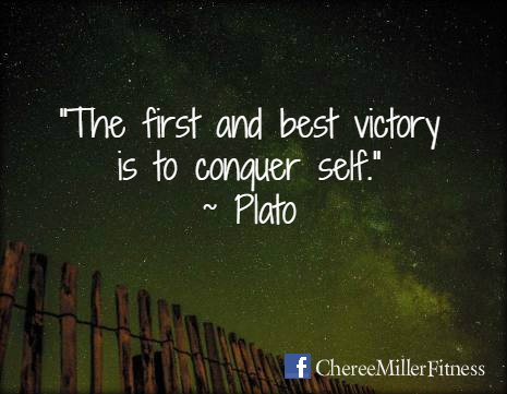 ChereeMiller's tweet photo. The most important victory, and sometimes the most difficult one. https://t.co/hDfjLotBMF