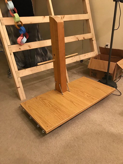 I have cool friends. 🤣Me: you build that? Him: yeah for face fucking...on wheels so you can share with