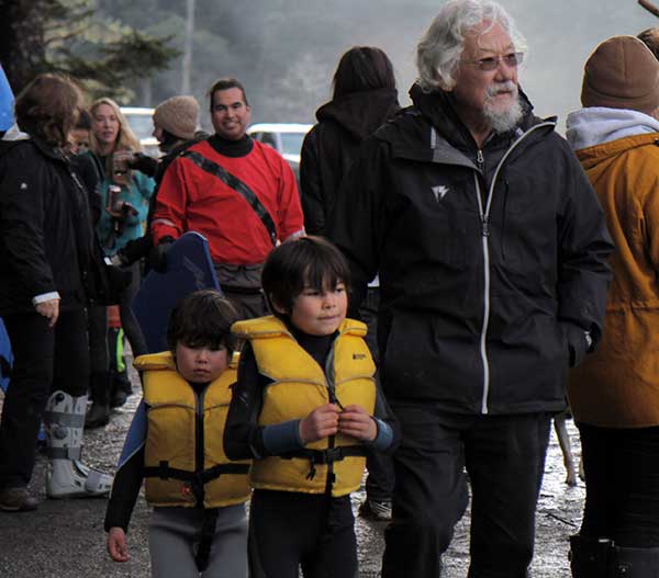 Father Nature David Suzuki, Happy 80th Birthday! Keep up the great work. 