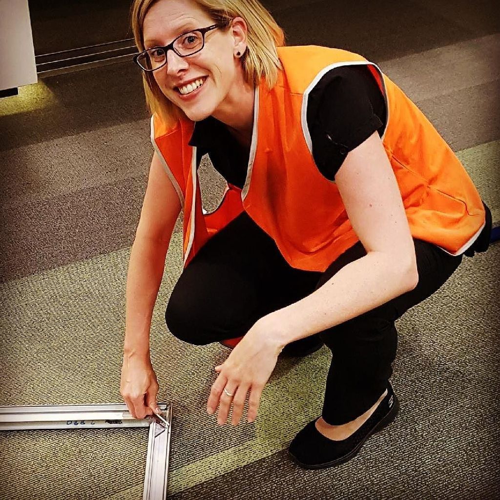 IcebergEvents's tweet photo. Working hard behind the scenes in her funky high vis vest! #conferencelife #icebergevents … https://t.co/NRdEKN0x7k https://t.co/uETHBNETtK