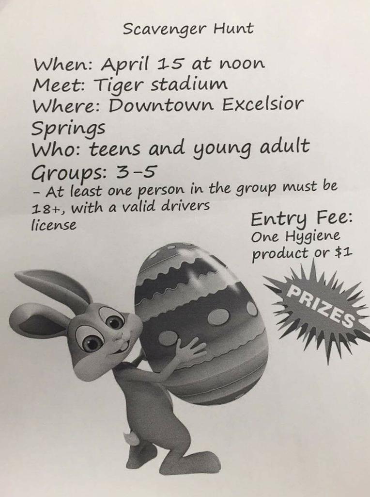 TigerAmbush's tweet photo. Spring break provides us with the perfect chance to get our team together for a certain event 😉 #scavengerhunt https://t.co/cOKgjjOH2w