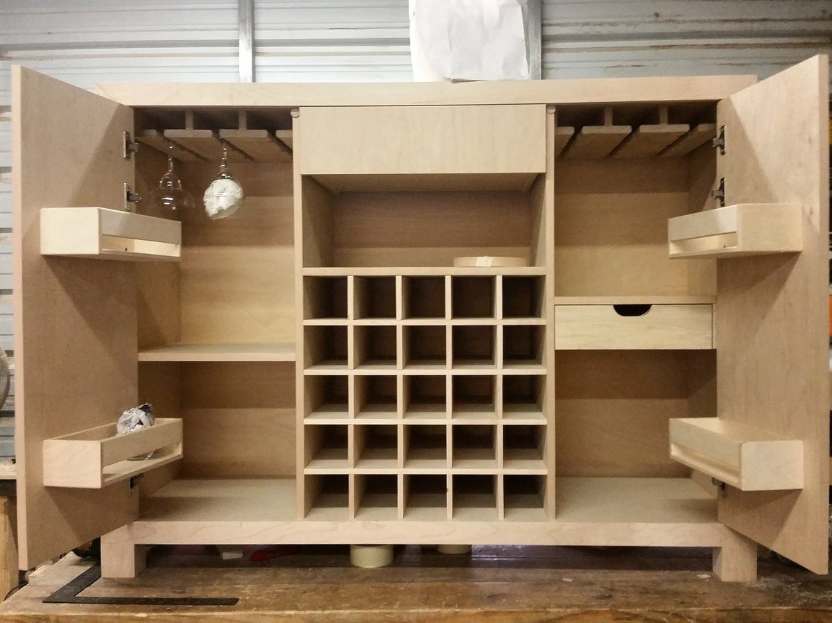 Antigua725's tweet photo. Custom #Winebar in the works #Modern #CustomFurniture #HoustonTexas #Furniture https://t.co/3yl9v2SaSN