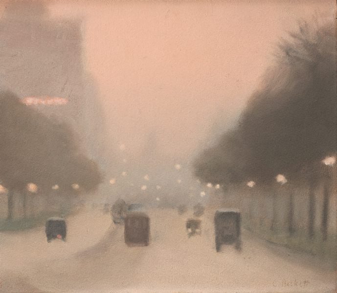 For we all have 
our own 
twilights 
and mists 
and abysses 
to return to.
 <a href="/Sanoberrie/">Sanober Khan</a> #Poetry
Art: #ClariceBeckett