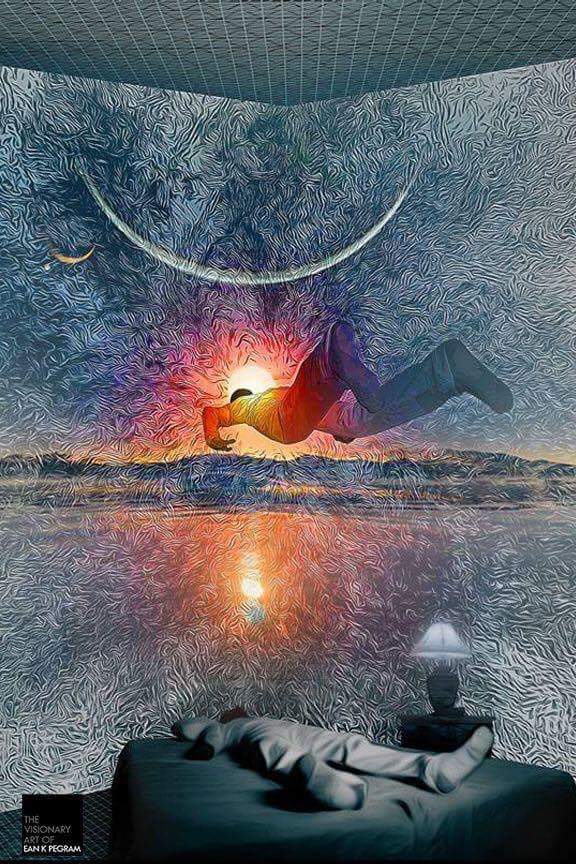 Psychicdelic's tweet photo. Lucid Dreams // by Ean K Pegram https://t.co/0sMzkYGGQZ