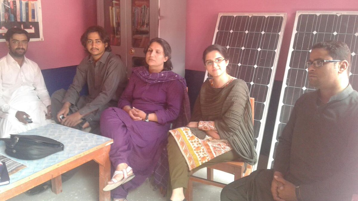 AWPSindh's tweet photo. AWP Women's Democratic Front inaugurates first feminist library for girls in Sindh, in Lalu Rounk Larkana. https://t.co/u8Qd0ZYt0V
