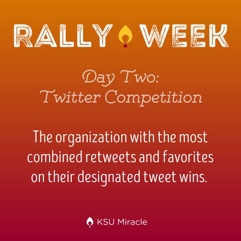 miracleatksu's tweet photo. Hey @KSUPIKES here's your chance to get 100 points for rally week! We look forward to seeing you Saturday! https://t.co/1IiDd6QI3o
