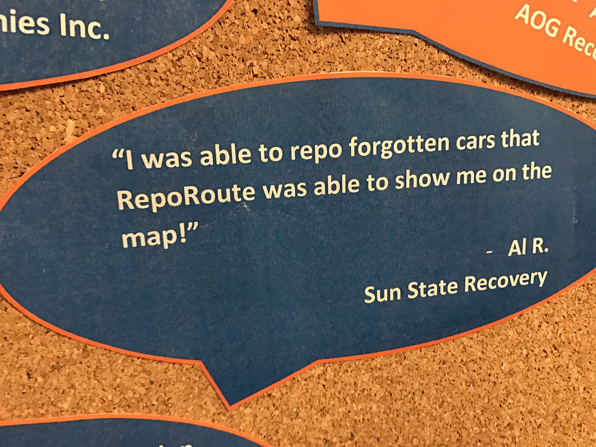 RepoRoute's tweet image. One cool feature in RepoRoute is how your field agents don't have to remember what deals to run, it remembers the best rehits for you!