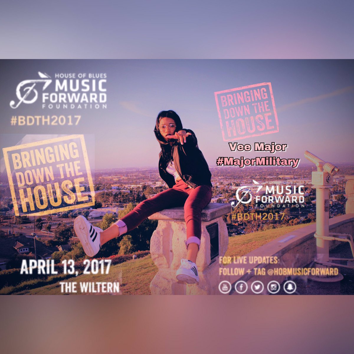 verifiedvee's tweet photo. ❗️⚠️ I'll be performing at the Wiltern April 13 with @erielwilliams__ @rsxc_ @djjayswish , I'll have tickets Saturday ❗️ @HOBMusicForward ✅ https://t.co/pUgsjlUthr