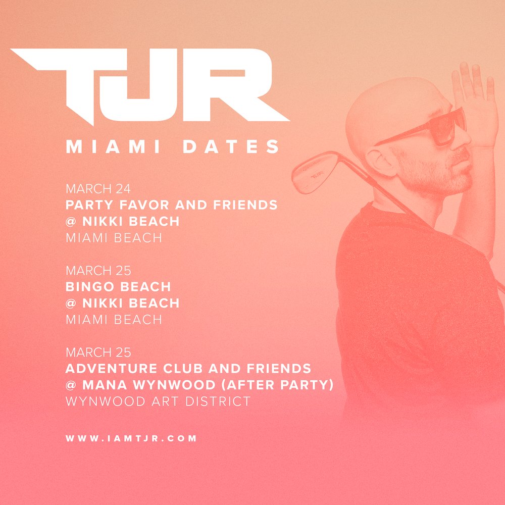 Miami music week plans 🌴🍹 @partyfavormusic @bingoplayers @AdventureDub 🙌 https://t.co/bn97imbfN2