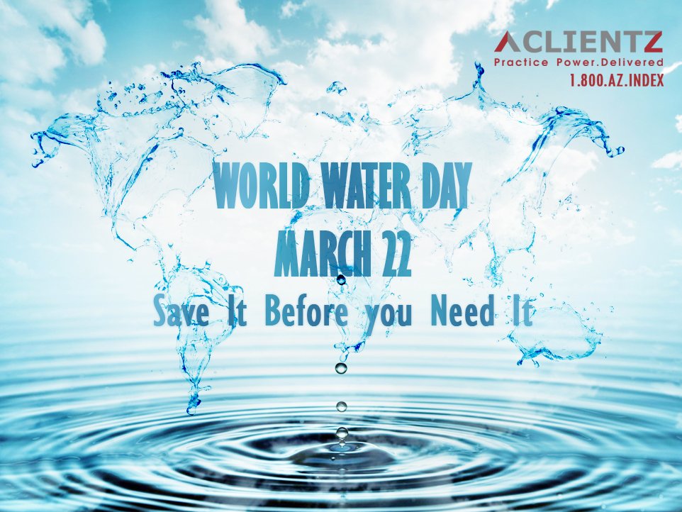 #worldwaterday
