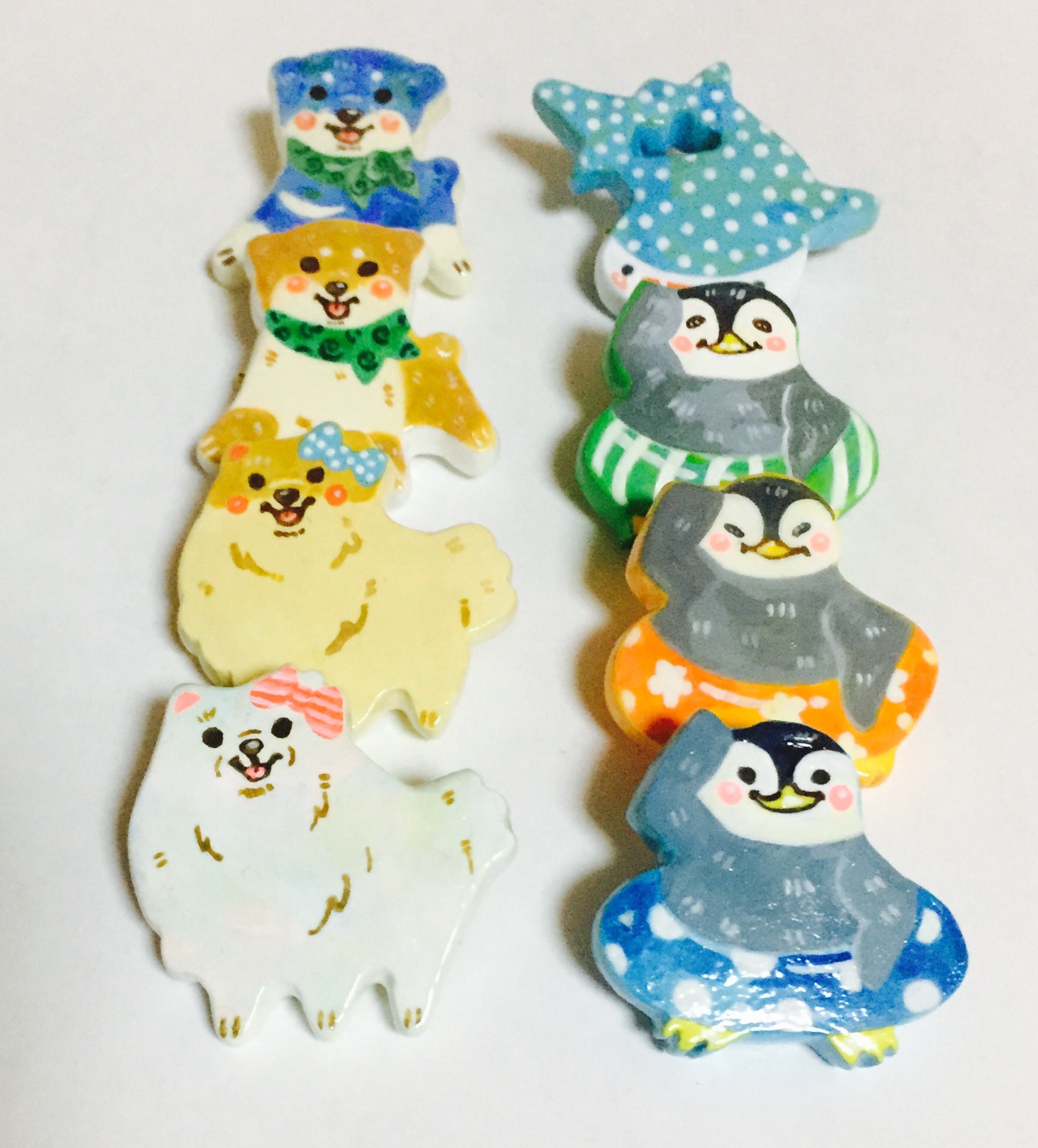 Natsumi クリマ両日 M 48 Auf Twitter 紙粘土で作った子達整列してます 紙粘土 ハンドメイド 手作り 動物 犬 ポメラニアン 柴犬 ジンベイザメ ペンギン イラスト Natsumi クリマ両日 M 48 Auf Twitter 紙粘土で作った子達整列してます 紙粘土 ハンドメイド 手作り 動物 犬 ポメラニアン 柴犬 ジンベイザメ ペンギン イラスト