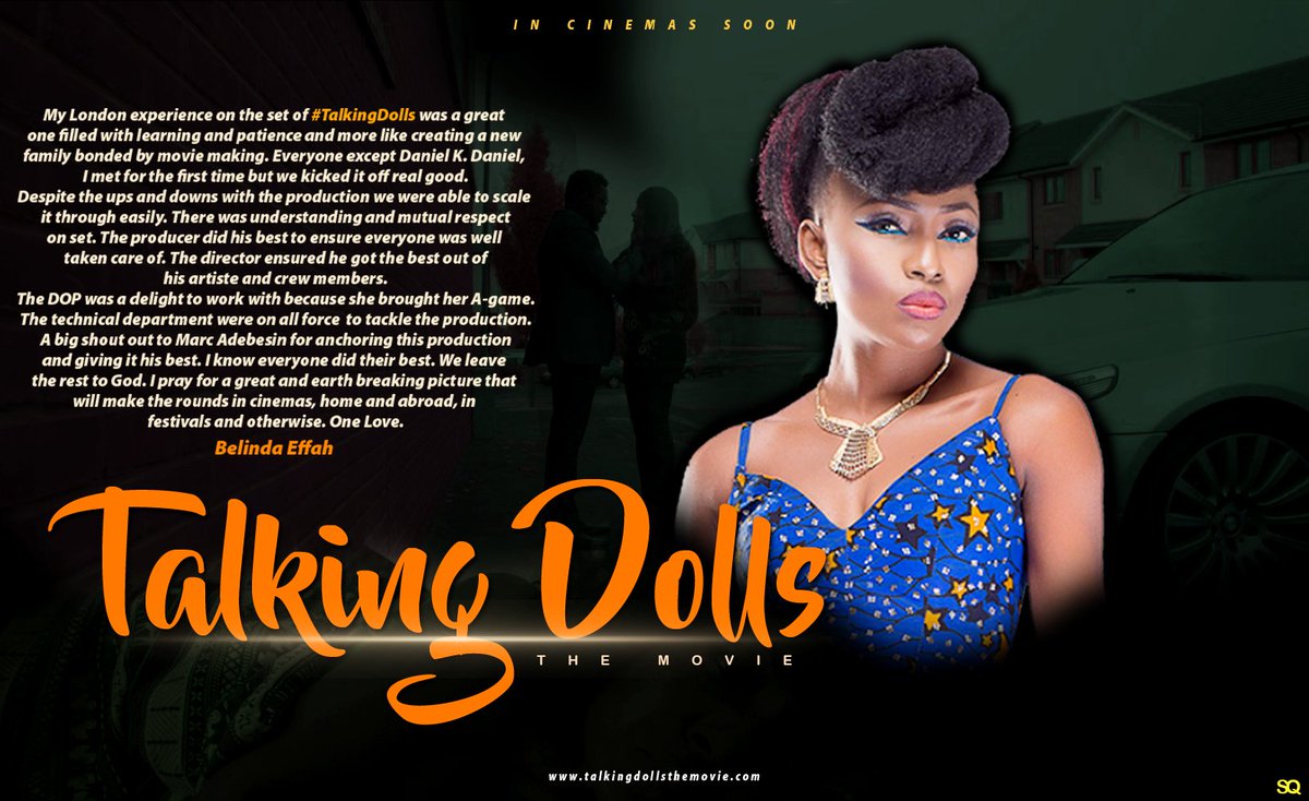 2doubleTEE's tweet photo. Talking Dolls Movie Premiere @Talking_Dolls https://t.co/MG1j4bAOXo @afrobeat9ja https://t.co/2TxigbIKHH