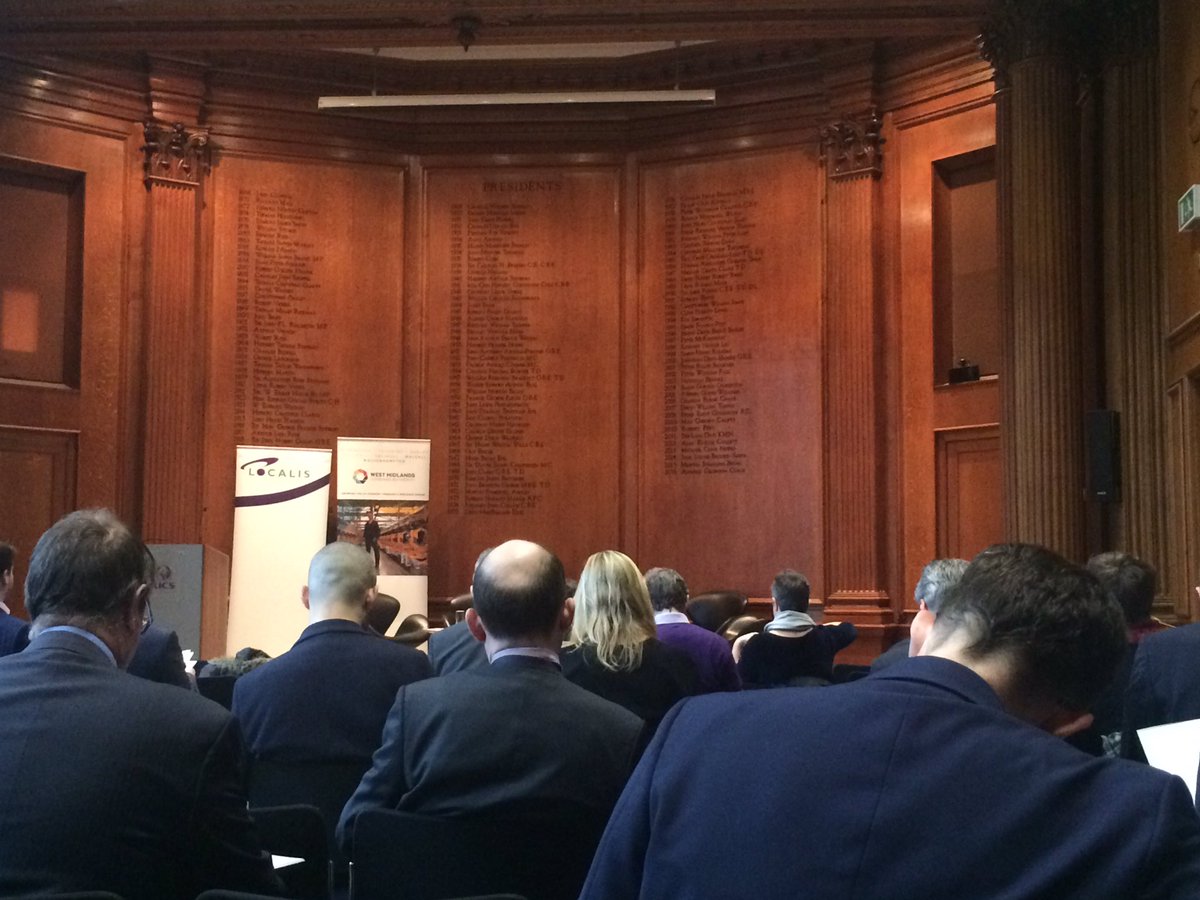 chmplln's tweet photo. We're at @RICSnews for the @Localis #IndustrialStrategy report launch. https://t.co/QxDbT9DLGl