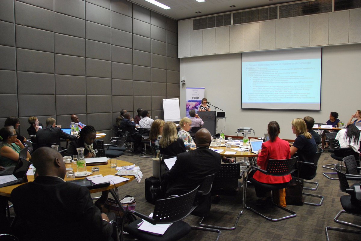 ICTSD's tweet photo. Today’s #Services4Development sessions in Stellenbosch, South Africa. Recordings available soon: https://t.co/xXzzFWyJFY https://t.co/lGSK093GMA