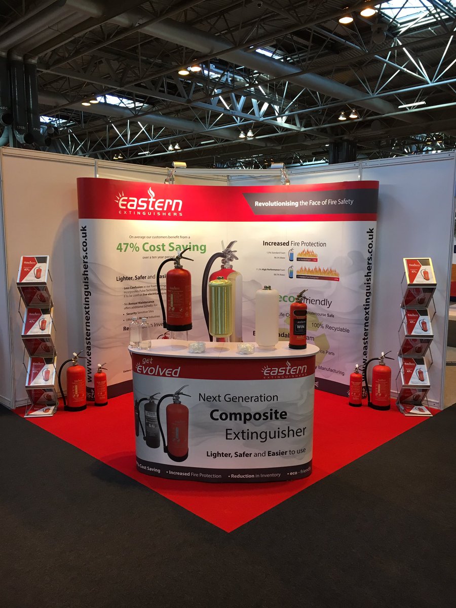 eextinguishers's tweet photo. Great first day of business. Come and see our service free composite extinguisher on stand F160 at #fmnec2017 https://t.co/98CwjCQyjp