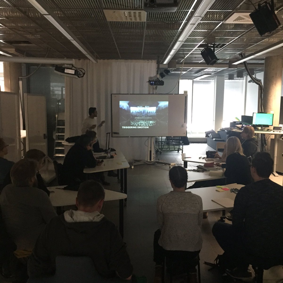 <a href="/SkandalTech/">Skandal Technologies</a> "Towards Digital Paradise - Ambient Communication" workshop kicks-off at University of Lapland #Rovaniemi #TEKES