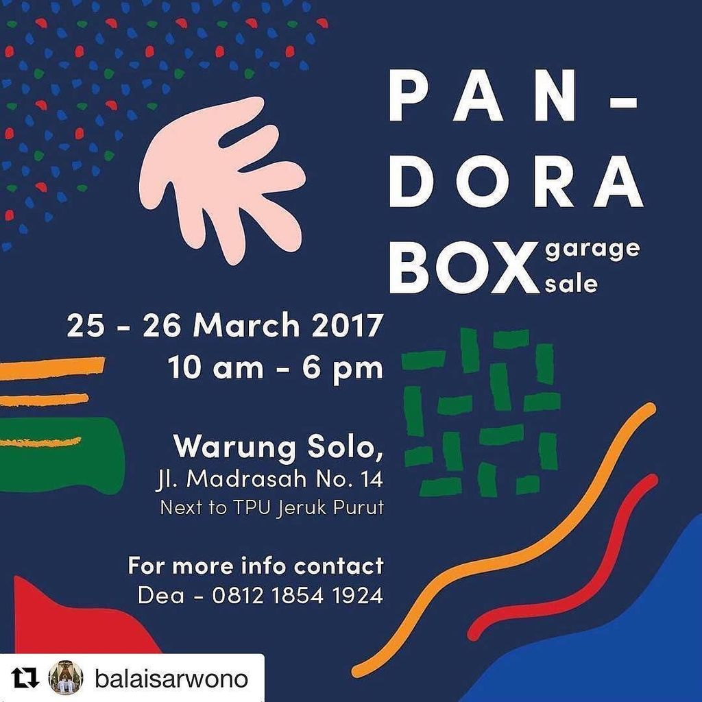 #Repost <a href="/balaisarwono/">Balai Sarwono</a> with <a href="/repostapp/">Repost</a>
・・・
Great news! Our most popular garage sale event @pandoraboxgaragesale is b…