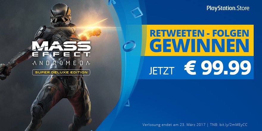 50€ PSN-Gutschein abgreifen und zum Pathfinder werden → bit.ly/2nrxFXI #PS4 #MassEffect