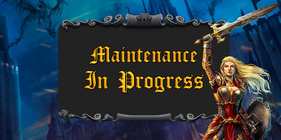 Our scheduled server maintenance is now underway.
See you on the other side!