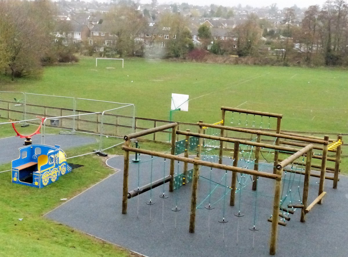 WicksteedPlay's tweet photo. With Phase I complete, phase 2 of a huge 3-phase project for Maidstone sites is nearly finished! 2 sites here @maidstonebc #lovelocalparks https://t.co/OjeYY1Y2X2