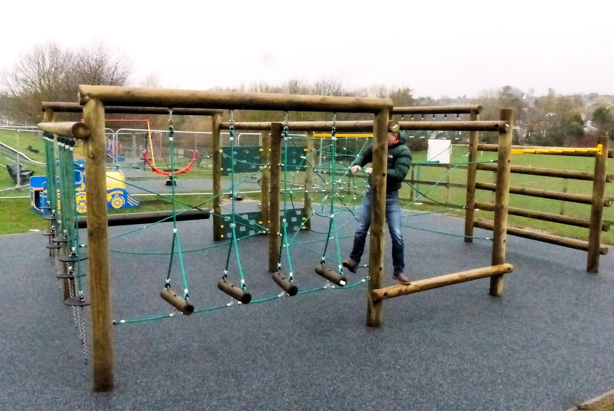 WicksteedPlay's tweet photo. With Phase I complete, phase 2 of a huge 3-phase project for Maidstone sites is nearly finished! 2 sites here @maidstonebc #lovelocalparks https://t.co/OjeYY1Y2X2