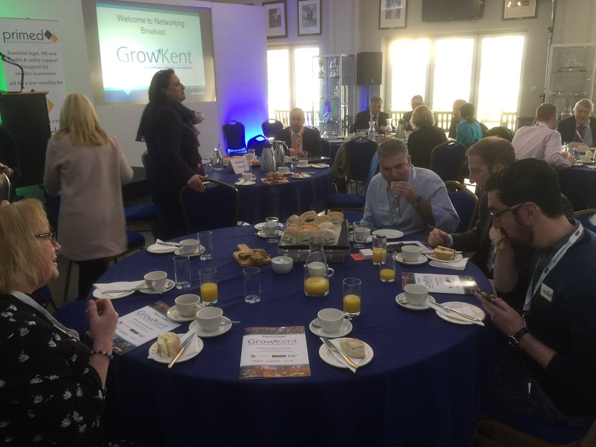 4NetworkingKent's tweet image. Here we are at the #GrowKent breakfast come and see us at stand 36 @BradBurton @GrowKentB2B
