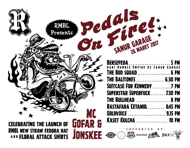 Sunday 26th March '17. #PedalsOnFire by <a href="/xRMBLx/">.</a>