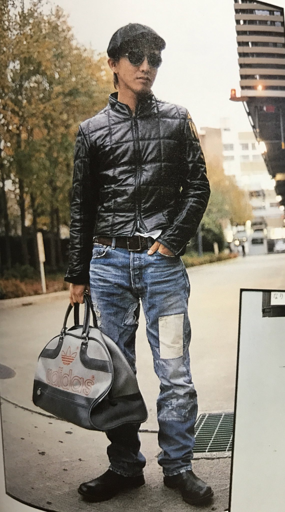 角谷良平 女子ウケよりも男ウケPV20万人LAITER(メンズファッションライター) on Twitter &quot;プライドのの時。この革ジャンは