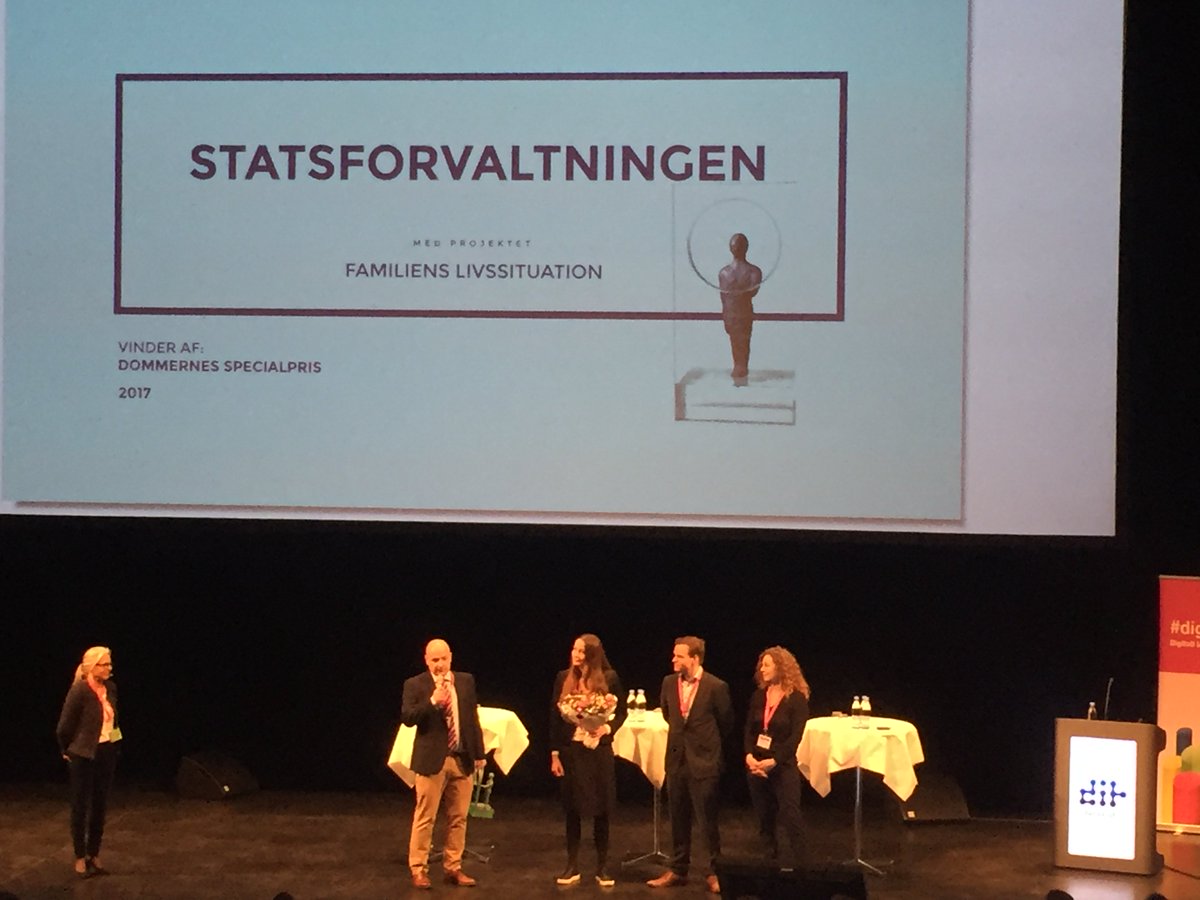 Statsforvaltningen took home the prize! Congratulations! #digitaliseringsprisen  #offdig👏👏👏