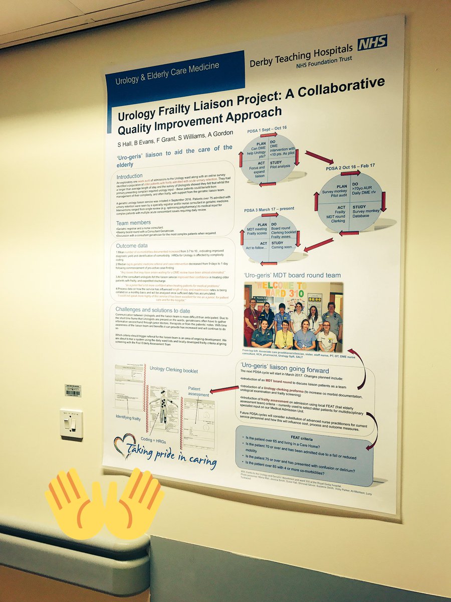 Susie Hall (Clayton) (@susieclayton3) on Twitter photo We're up & live on Our Urology ward spreading the word #collaboration #bgspops17 <a href="/adamgordon1978/">Adam Gordon MBE</a> #collaboration #bgs #frailty We're up & live on Our Urology ward spreading the word #collaboration #bgspops17 <a href="/adamgordon1978/">Adam Gordon MBE</a> #collaboration #bgs #frailty