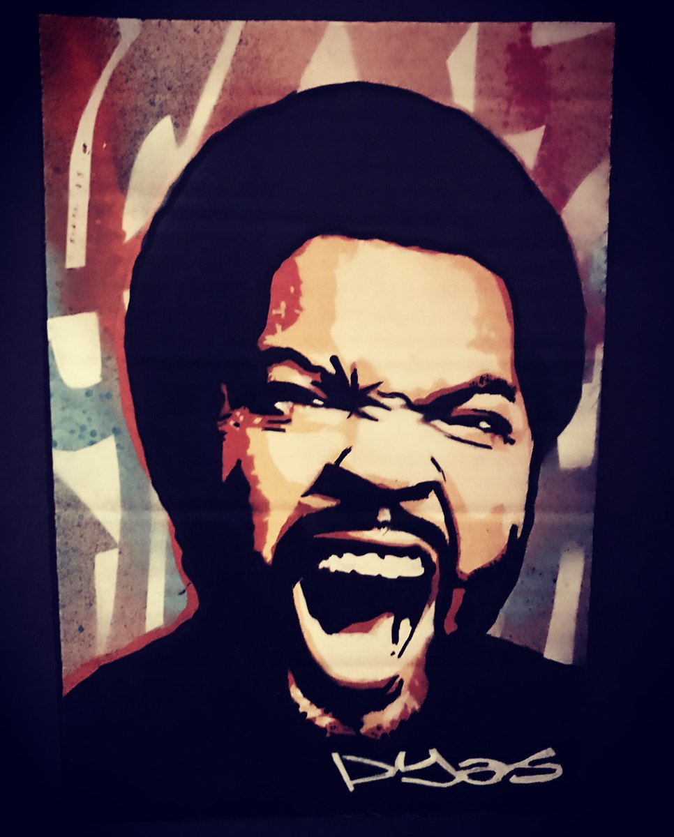 Philacrylic's tweet photo. ICE CUBE- #NWA #ICECUBE #POPART #HIPHOP #Gangstarap https://t.co/AG1q53Gvhb