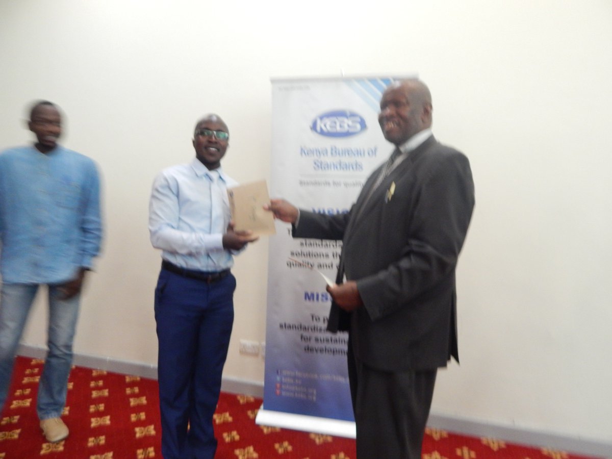 KEBS_ke's tweet photo. Frred Aluda came in 1st in the ARSO National Essay Competition and walked away with ksh70,000 https://t.co/tJmbVR1PaO