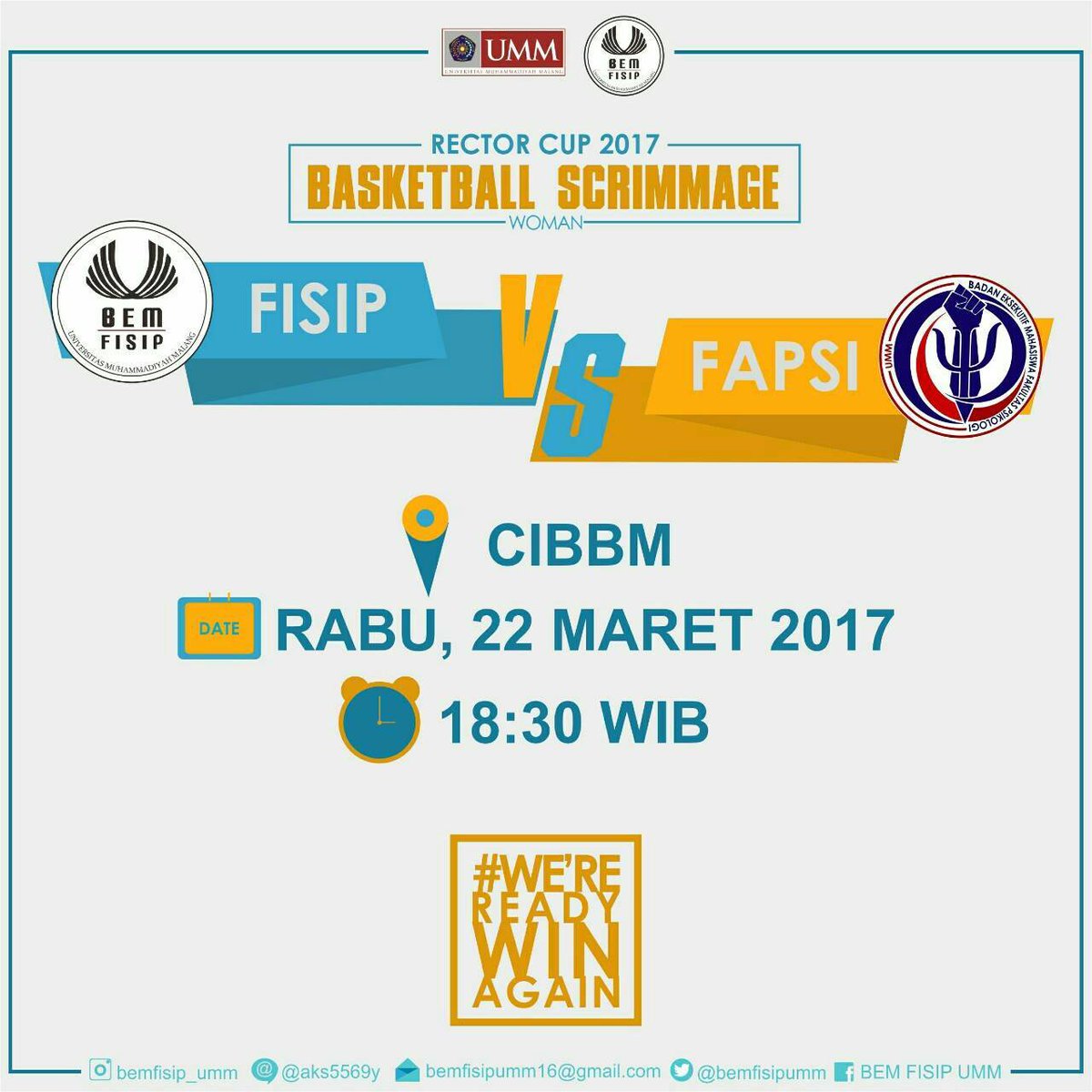 bemfisipumm's tweet photo. Kuy merapat kasih semangat teman2 kalian dan ramaikan suara Fisip. Semangat FISIP๐๐
#fisipbisa
#fisipumm
#bemfisipumm
#kabinetbawaperubahan https://t.co/oEkiyIzNV7