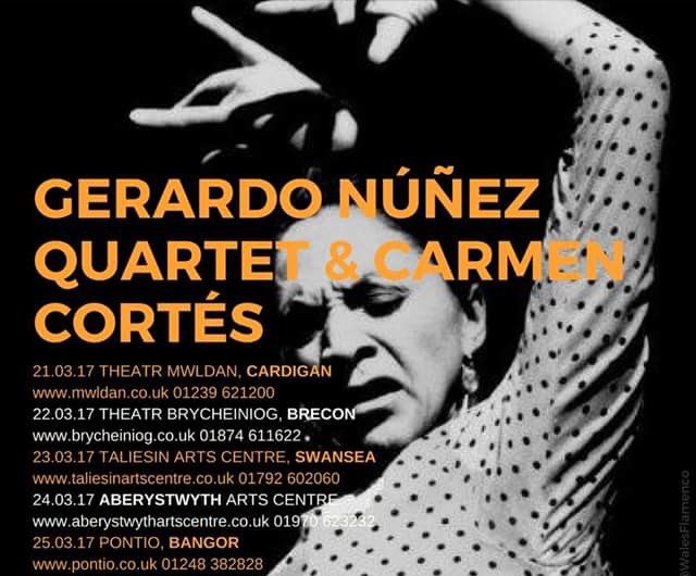 TONIGHT ANDALUCÍA COMES TO BRECON <a href="/Brycheiniog/">Theatr Brycheiniog</a> ONE NIGHT ONLY #flamenco #dance #worldmusic #guitar <a href="/dance_wales/">WalesDanceConsortium</a>