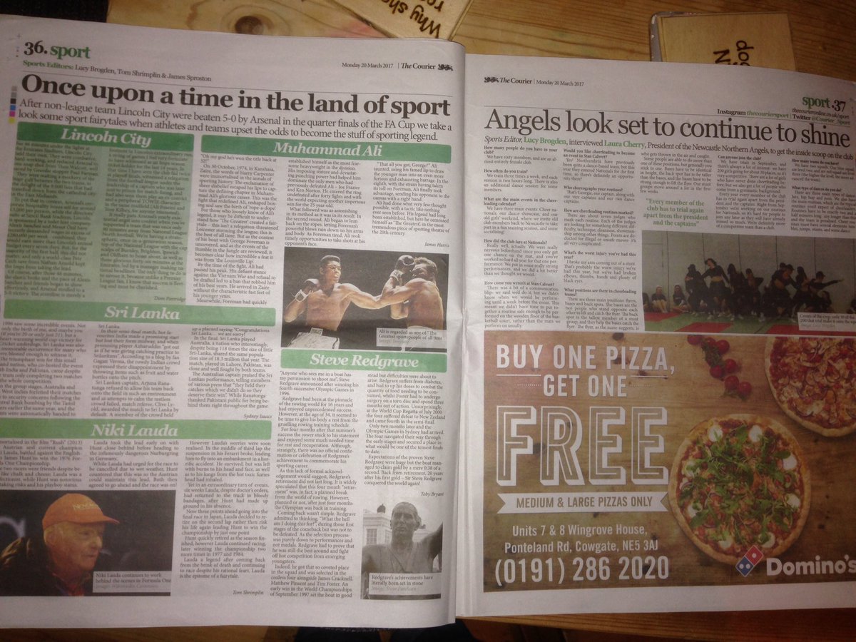 This week's issue has been kindly distributed across campus for your reading pleasure. It's our last one before Easter so get reading!