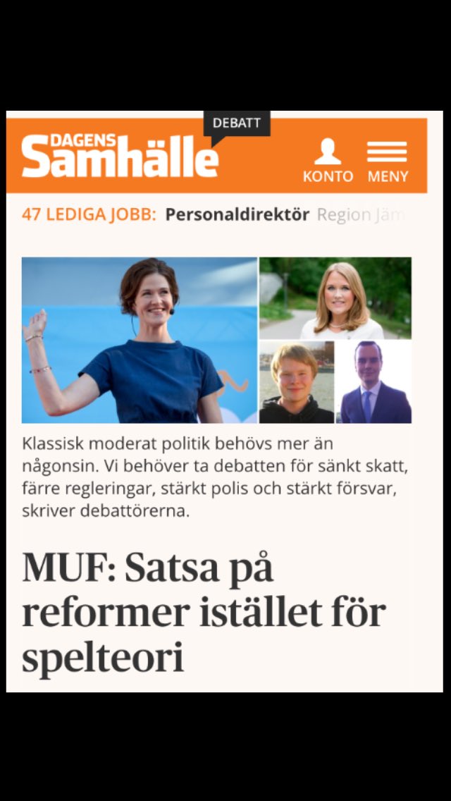 Här är de idéer <a href="/magganschroder/">Magdalena Schröder</a>, @erikfjonsson och jag vill se debatten handla om. Läs mer i <a href="/dagenssamhalle/">DAGENS SAMHÄLLE</a>. #svpol