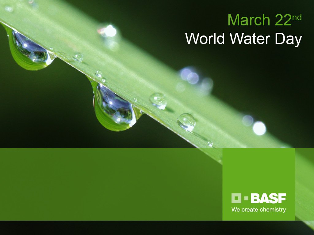 Water: the source of life and a precious resource for #agriculture. Let´s use it consciously! #WorldWaterDay!