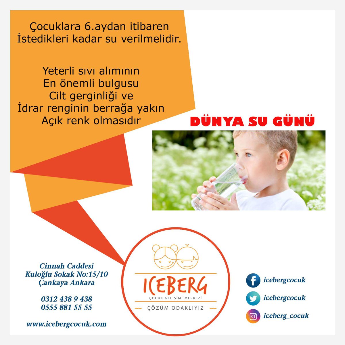 IcebergCocuk's tweet photo. Bugün #DünyaSuGünü
Iceberg Çocuk diyor ki, https://t.co/mP3L5vmnNX