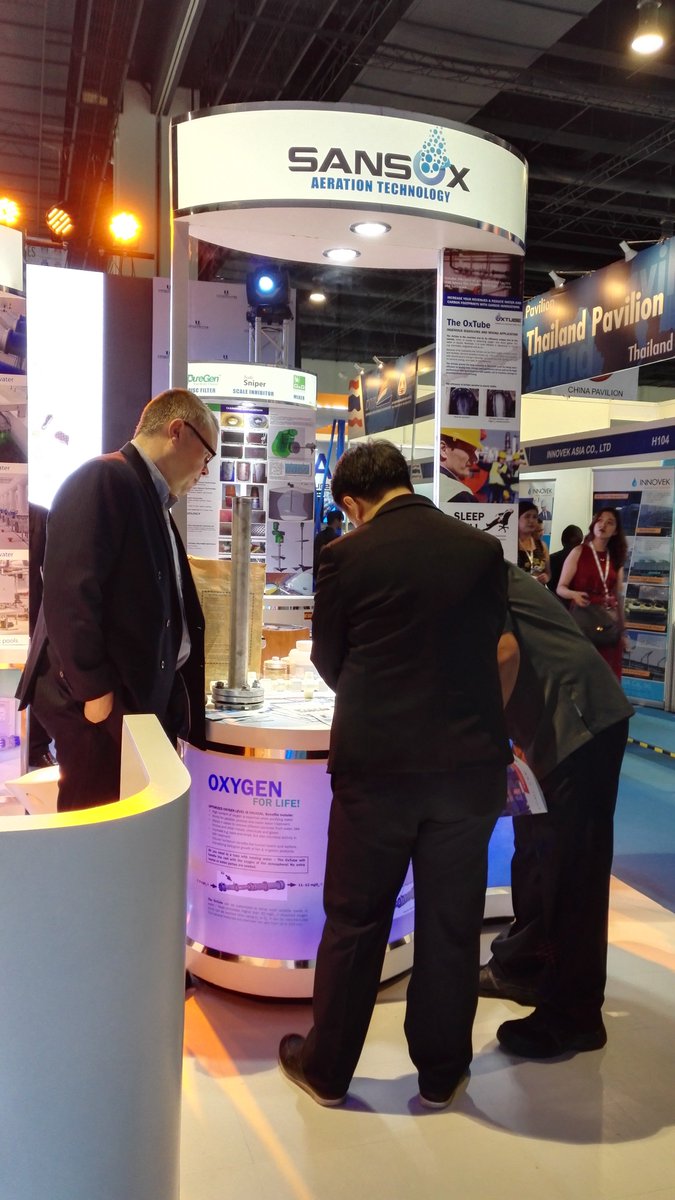 Happy #worldwaterday from @waterphilshow Visit our stand G100 and learn more about our innovation in water treatment #water #oxygen
