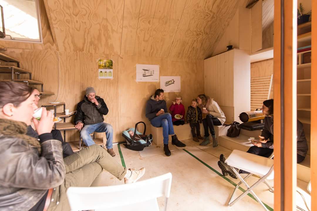 Afgelopen zaterdag een ontmoeting met een aantal geinteresseerde kernbewoners. Goed om elkaars drijfveren te horen